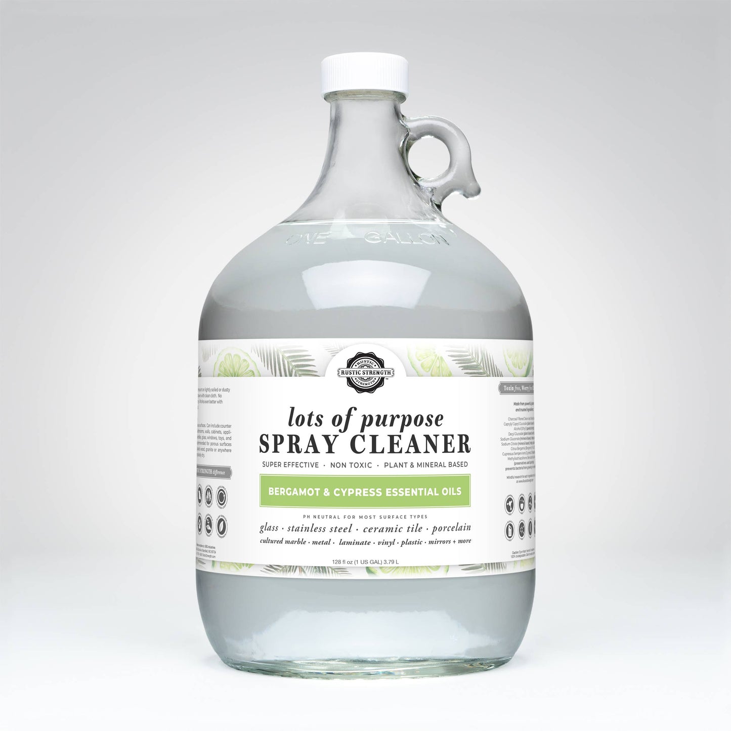 Rustic Strength: Multi-Purpose Spray Cleaner | Lemon Lime Orange Grapefruit