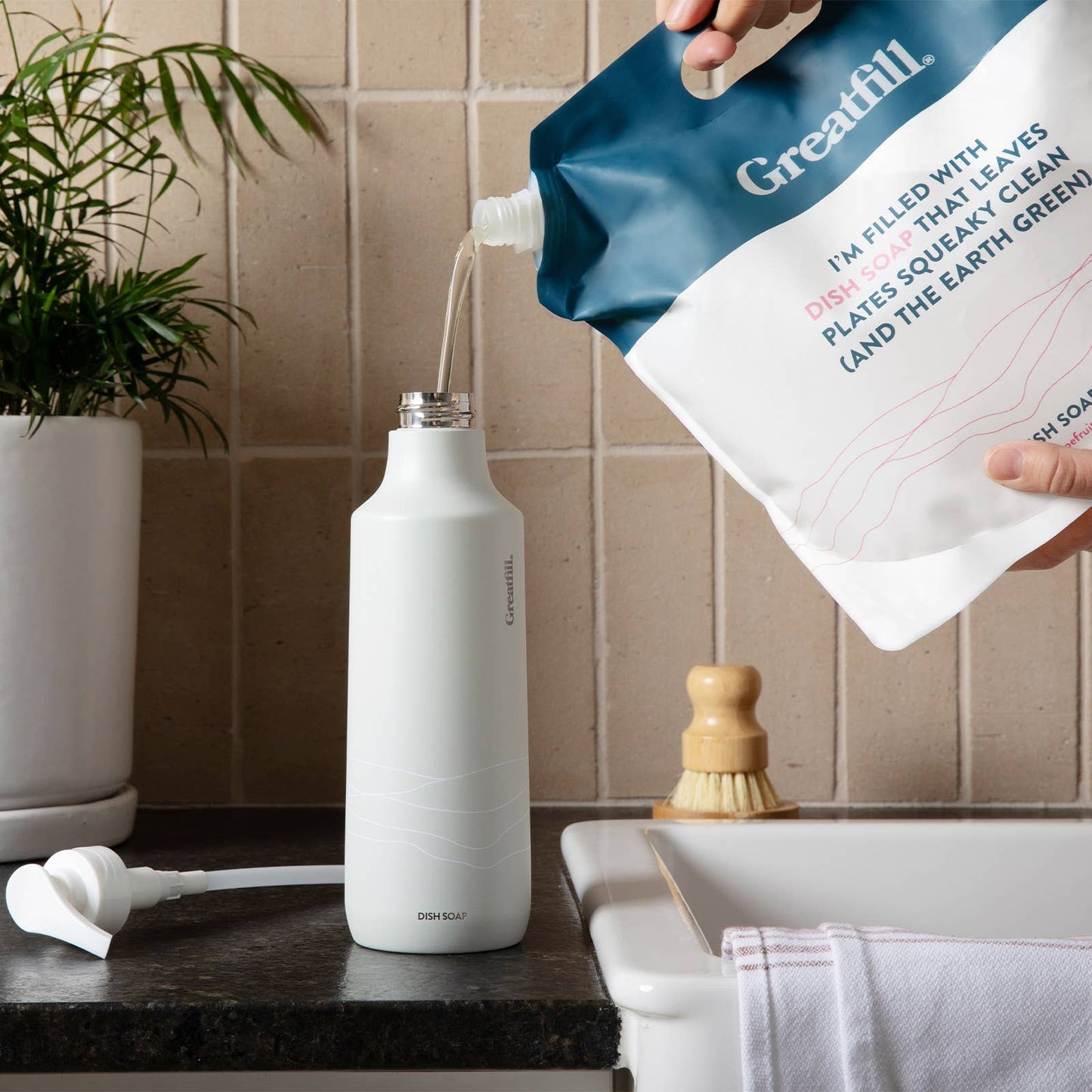 Greatfill Bulk Dish Soap (Grapefruit Mandarin)