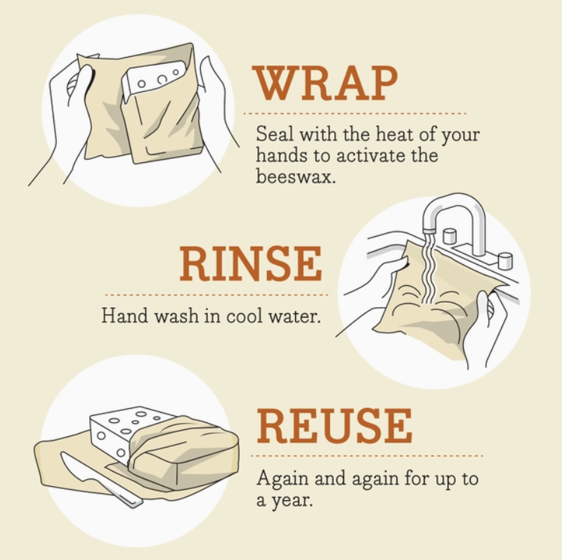 Bee's Wrap: Cut-to-Size Roll, Mushroom Magic, Limited Edition Print