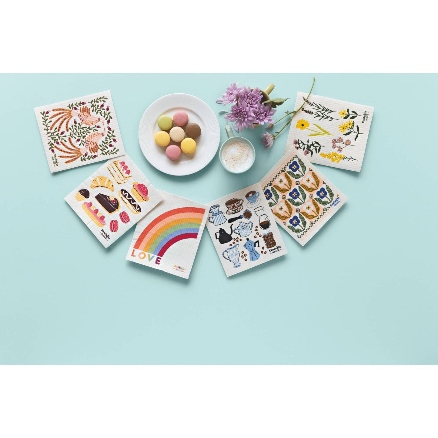 Coffee Break Swedish Dishcloth