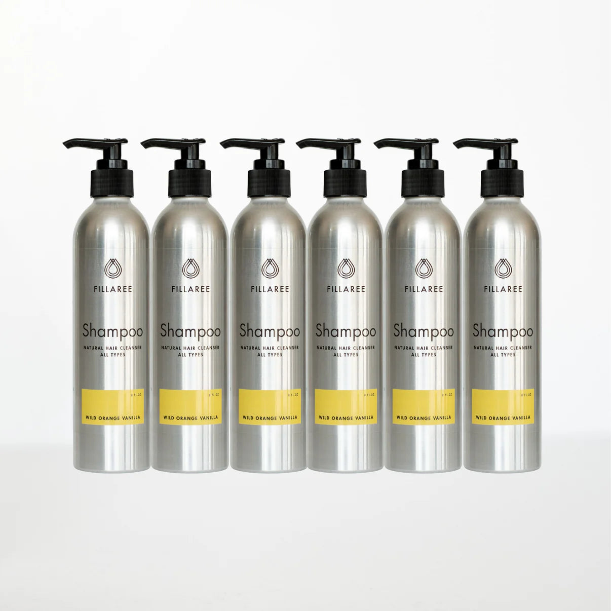 Prefilled Bottle, Wild Orange Vanilla Shampoo | Fillaree