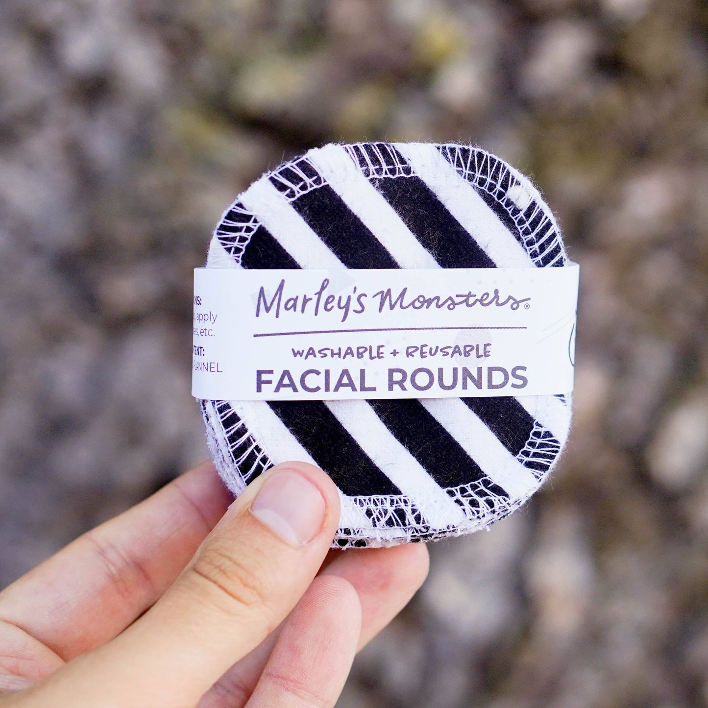 Facial Rounds: Prints - 20 Packs - Marley's Monsters
