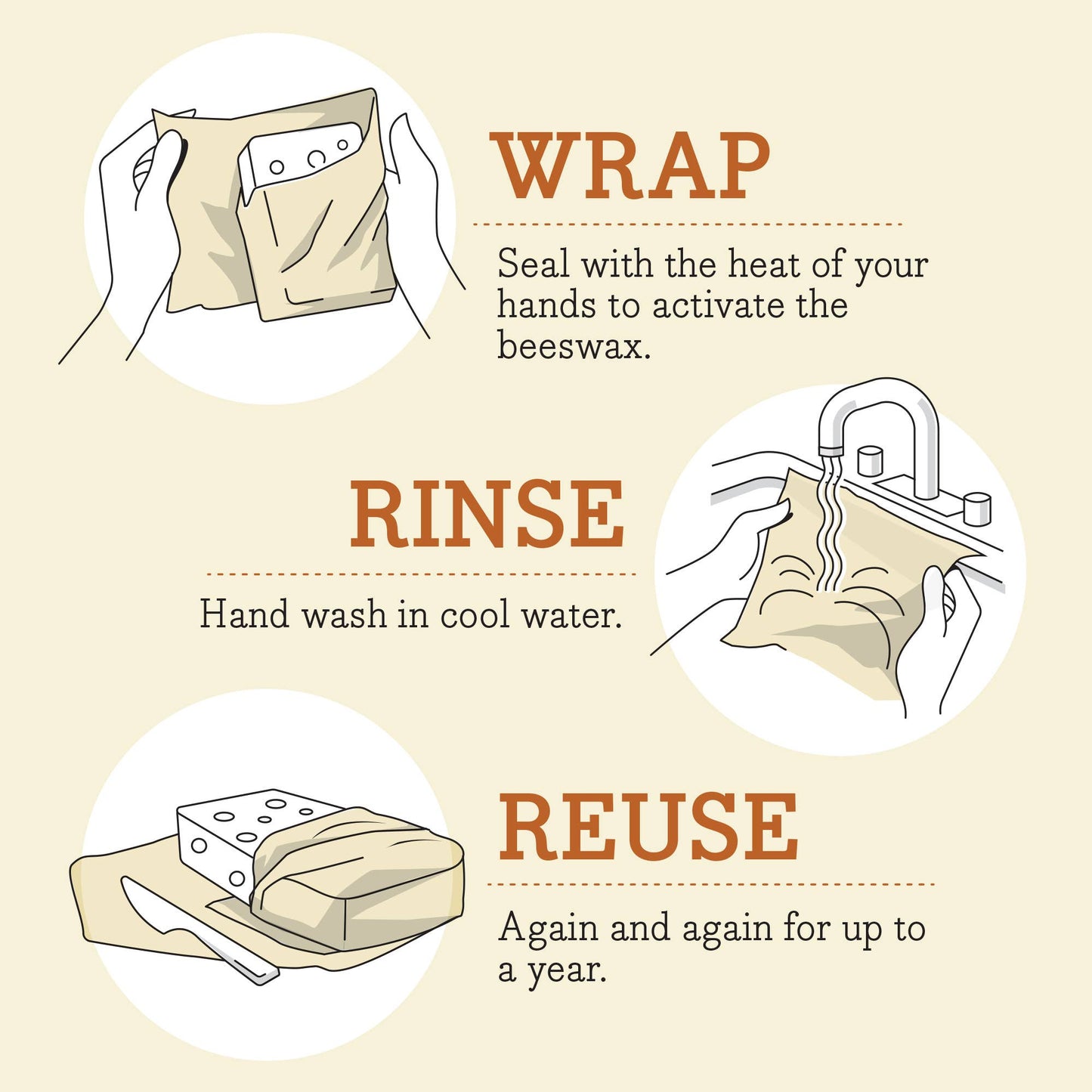 Bee's Wrap: Bread Wrap - Meadow Magic, Vegan Plant Based Wax