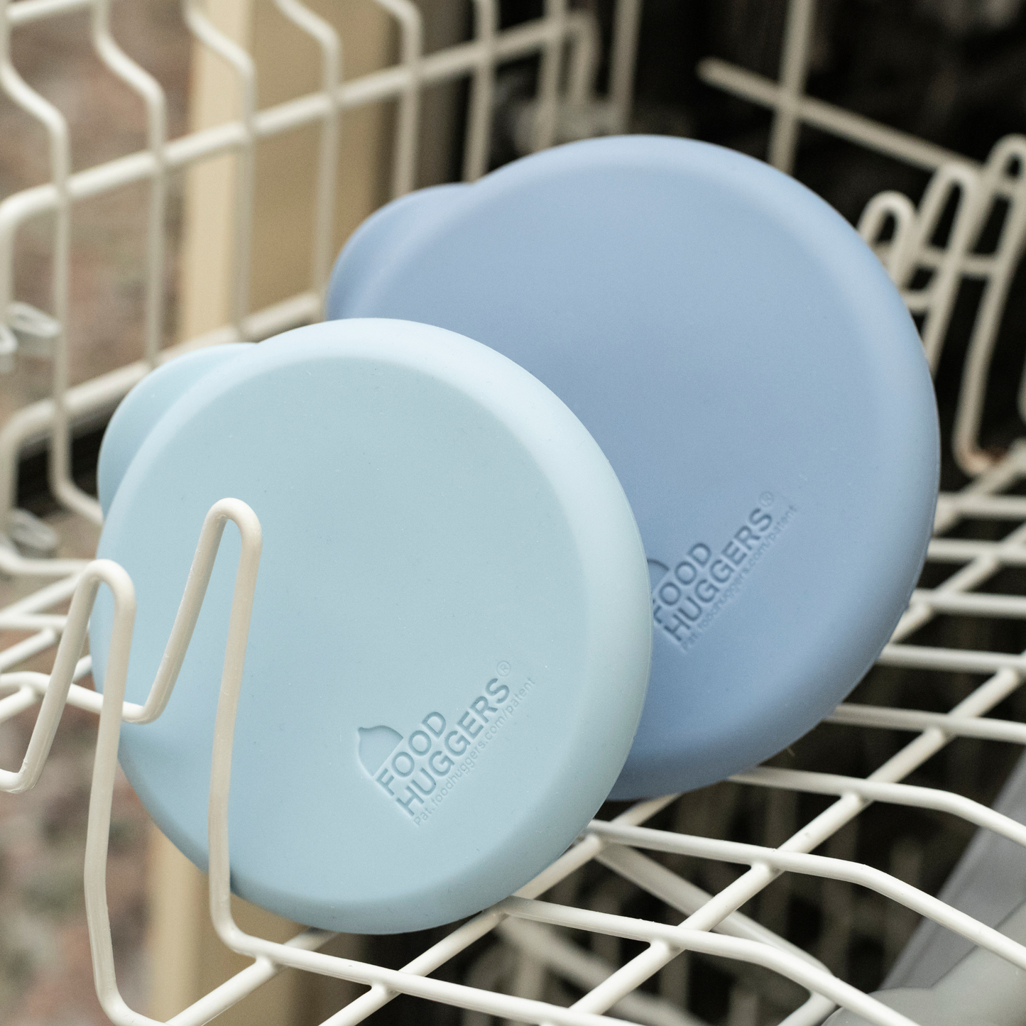 Food Huggers: Can Huggers Set of 2 - Cool Blue