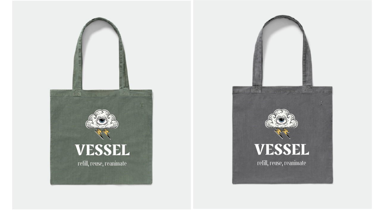 Cotton Vessel Branded Tote Bag
