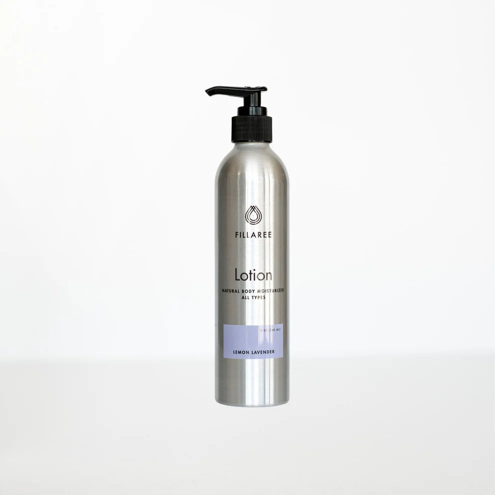 Prefilled Bottle, Vegan Lotion, Lemon Lavender | Fillaree