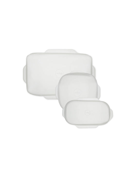 Reusable Silicone Stretch Baking Lids - Set of 3
