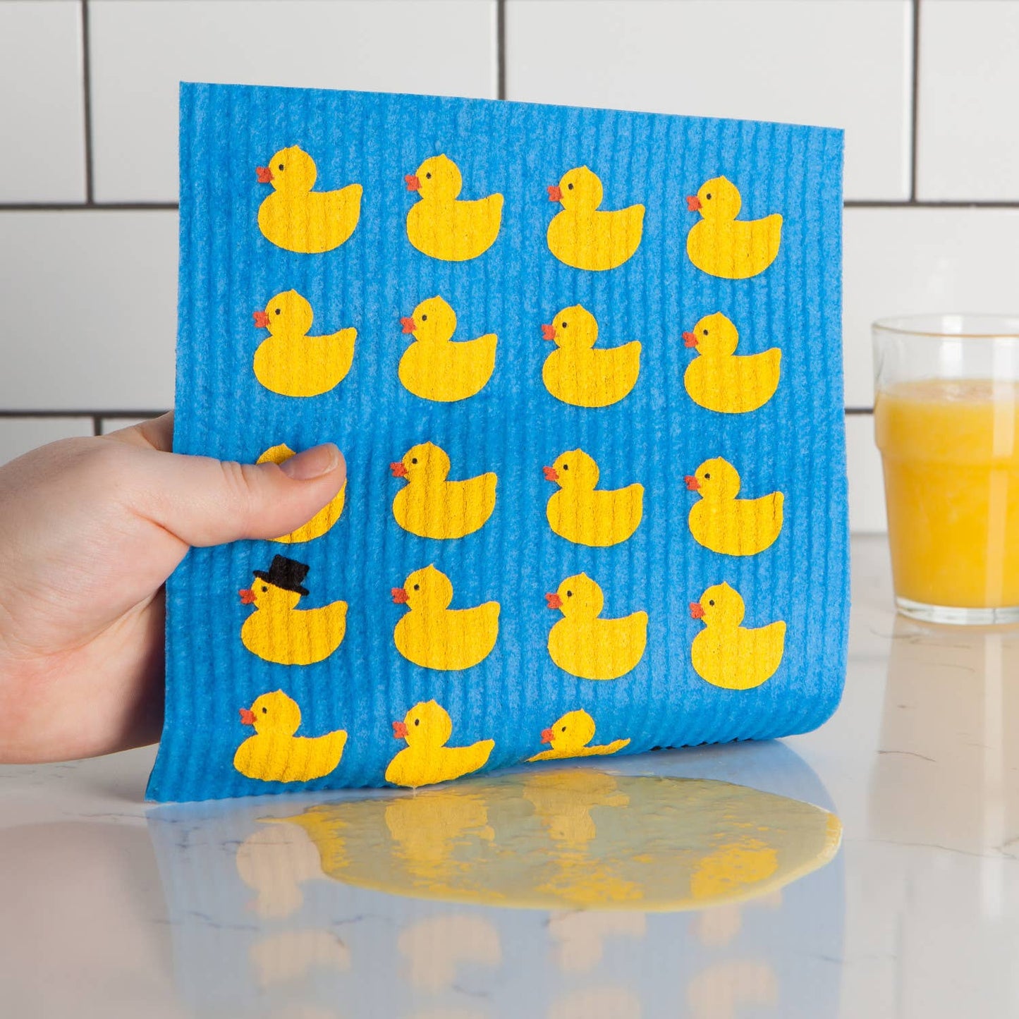 Swedish Dishcloth Rubber Duckies