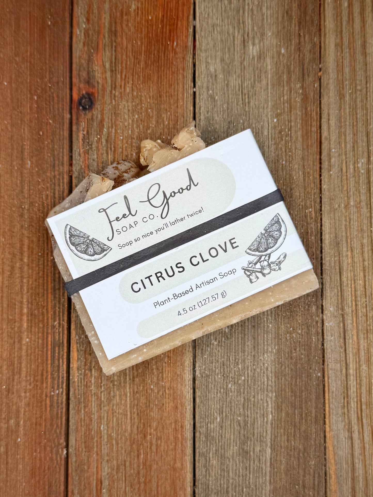 Citrus Clove Organic Coconut Milk & Shea Butter Soap | Feel Good Market
