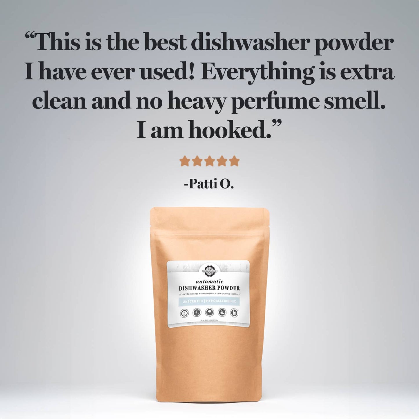 Automatic Dishwasher Powder | Non-Toxic & Microplastic Free