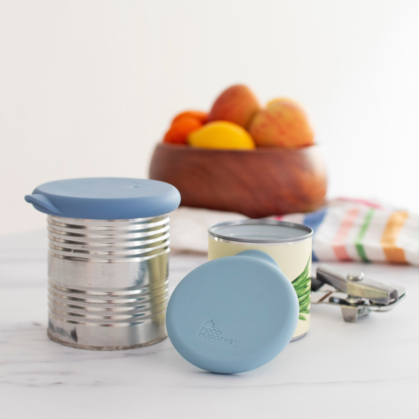 Food Huggers: Can Huggers Set of 2 - Cool Blue