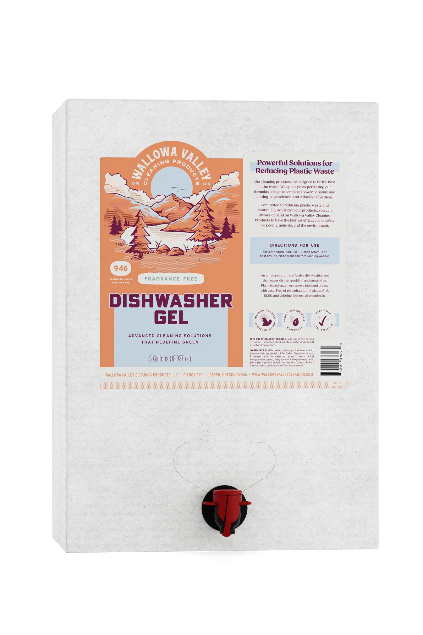 Bulk Dishwasher Gel | Wallowa Valley