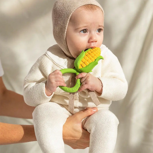Oli & Carol, Corn Rattle Toy | Tiny Tulip Haus