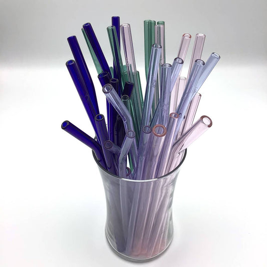 HeartStraws Reusable Glass Straw – Medium