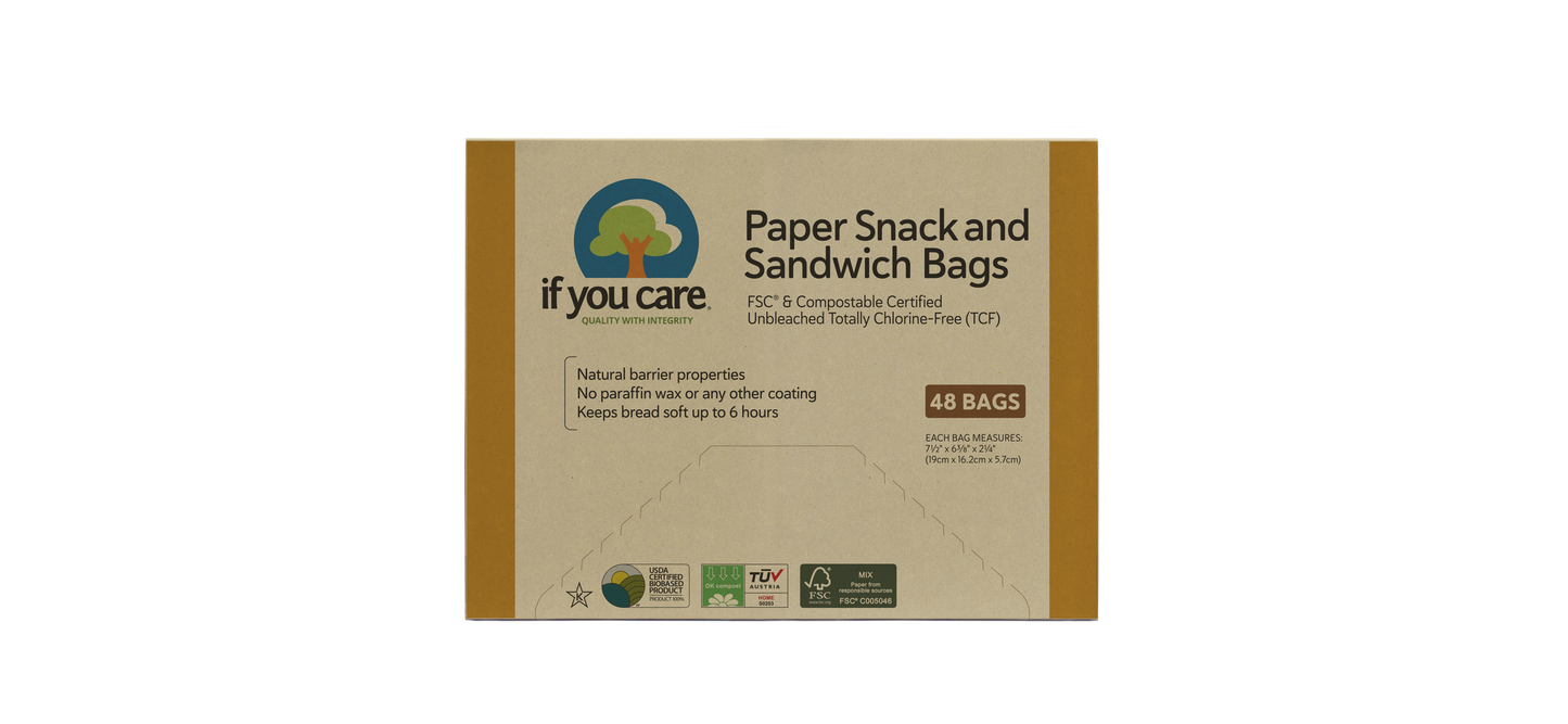 FSC Certified Snack And Sandwich Bags – If You Care