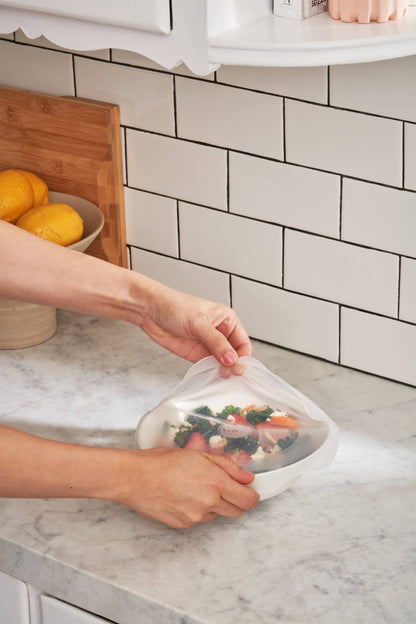Reusable Silicone Stretch Lids - Set of 6
