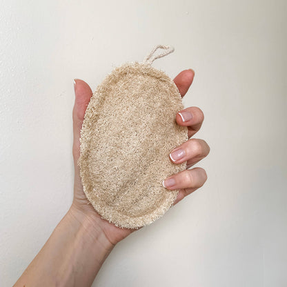 Double Layer Large Natural Loofah Sponge | Earth Ahead