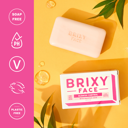 Gentle Blemish Control Facial Cleanser With Salicylic Acid | Brixy