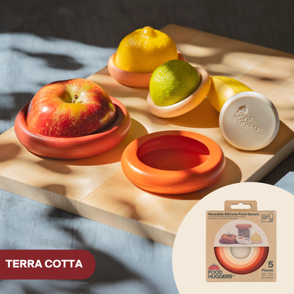 Terra Cotta Food Huggers - Set of 5