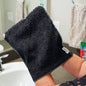 Makeup Towel: Black Cotton Chenille - Marley's Monsters