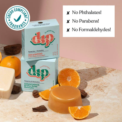 Conditioner Bar & After Swim Detangler - Tangerine & Honeydew