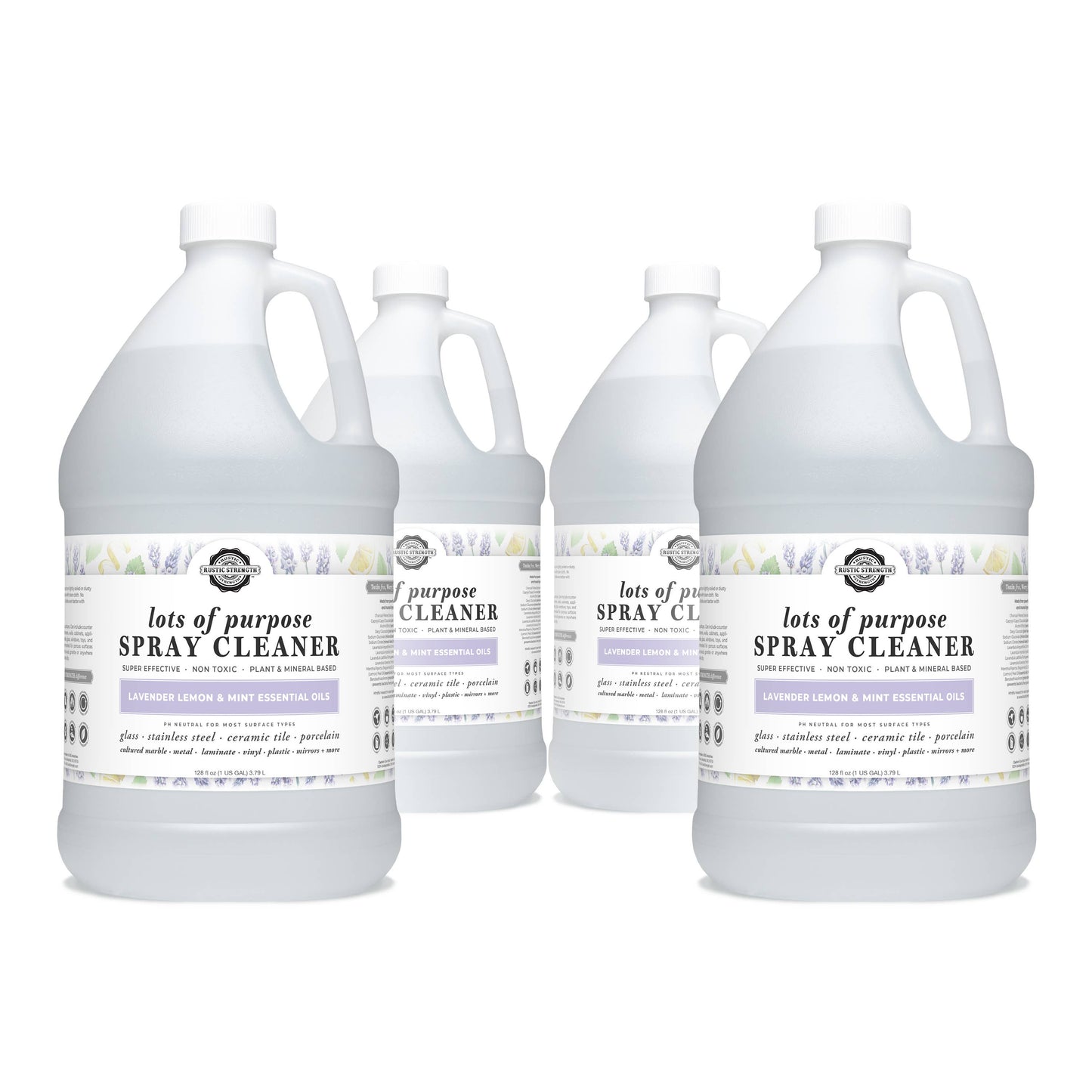 Rustic Strength: Multi-Purpose Spray Cleaner | Lemon Lime Orange Grapefruit