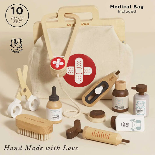 Le Toy Van Inc. Animal Vet Set | Tiny Tulip Haus