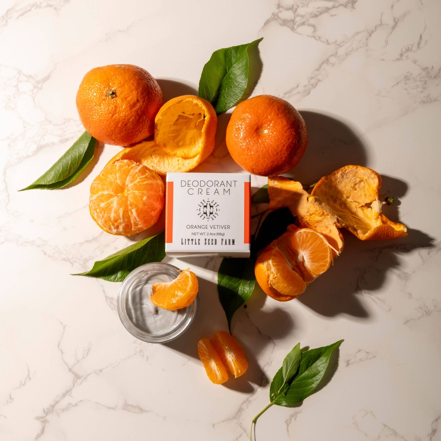 Orange Vetiver Deodorant Cream | Little Seed Farm