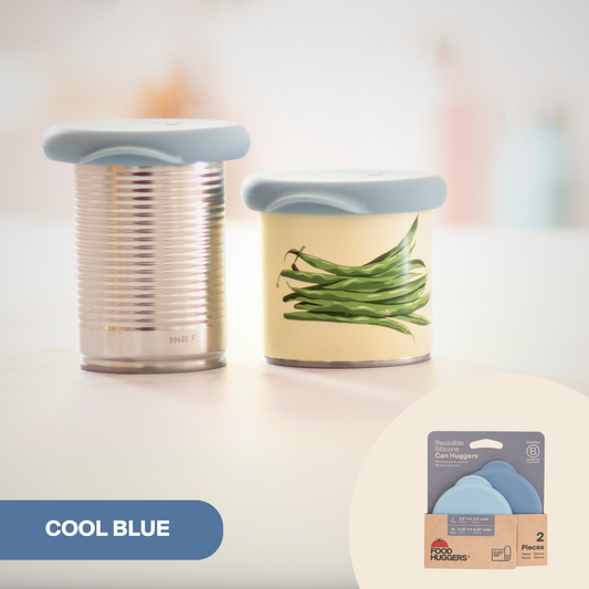 Food Huggers: Can Huggers Set of 2 - Cool Blue