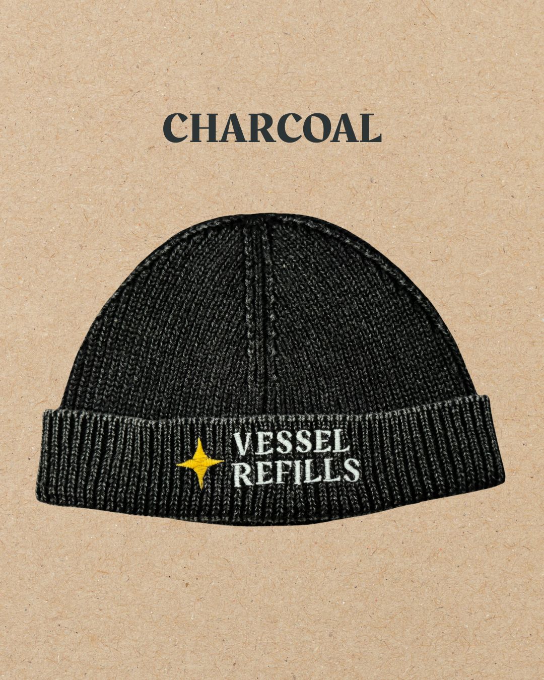 Vessel Branded 100% Cotton Beanies