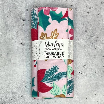 Holiday Reusable Gift Wrap | Marley's Monsters 3 pc Set