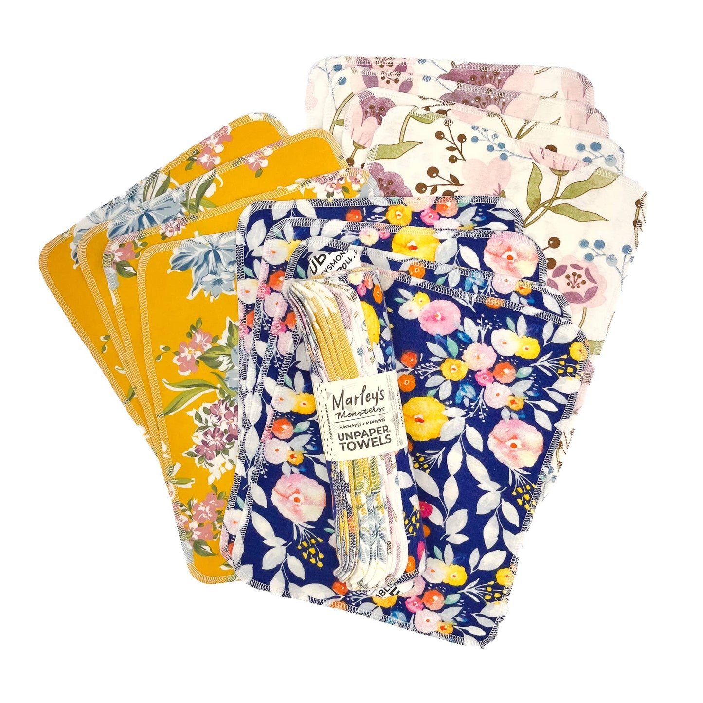 UNpaper® Towels: Prints, 12 count with craft tube, Marley's Monsters