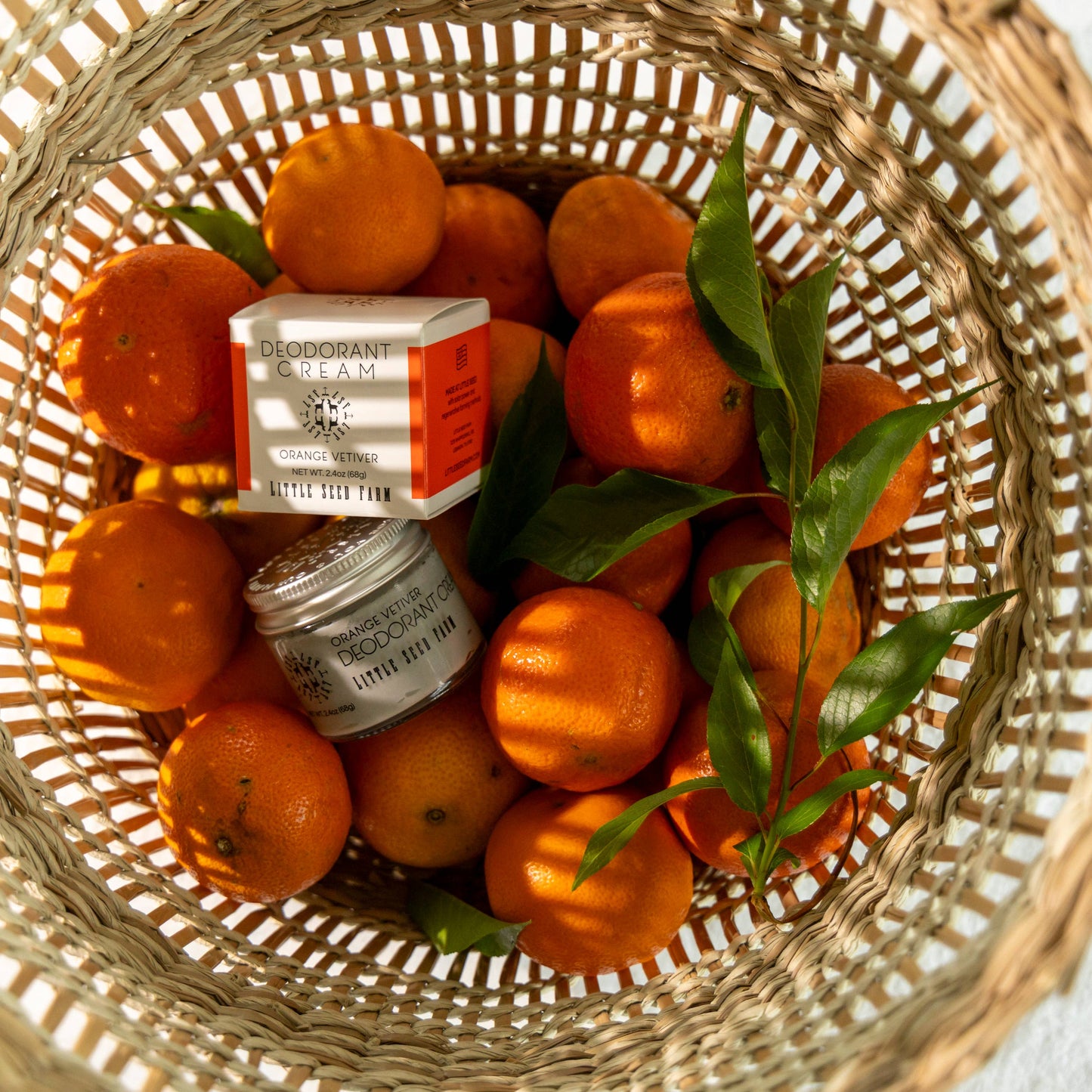 Orange Vetiver Deodorant Cream | Little Seed Farm
