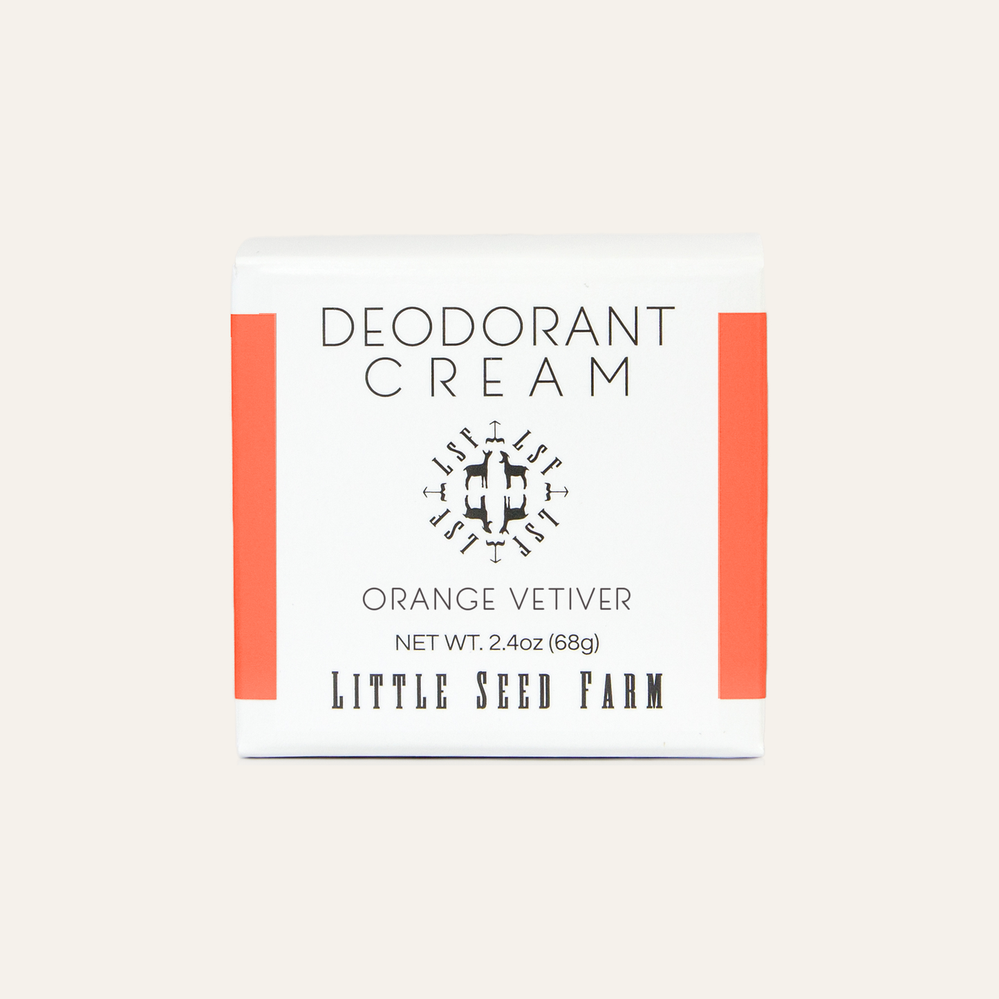 Orange Vetiver Deodorant Cream | Little Seed Farm