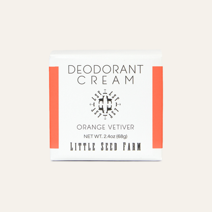 Orange Vetiver Deodorant Cream | Little Seed Farm