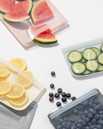 Reusable Silicone Bags - Flat Snack Bag | W&P