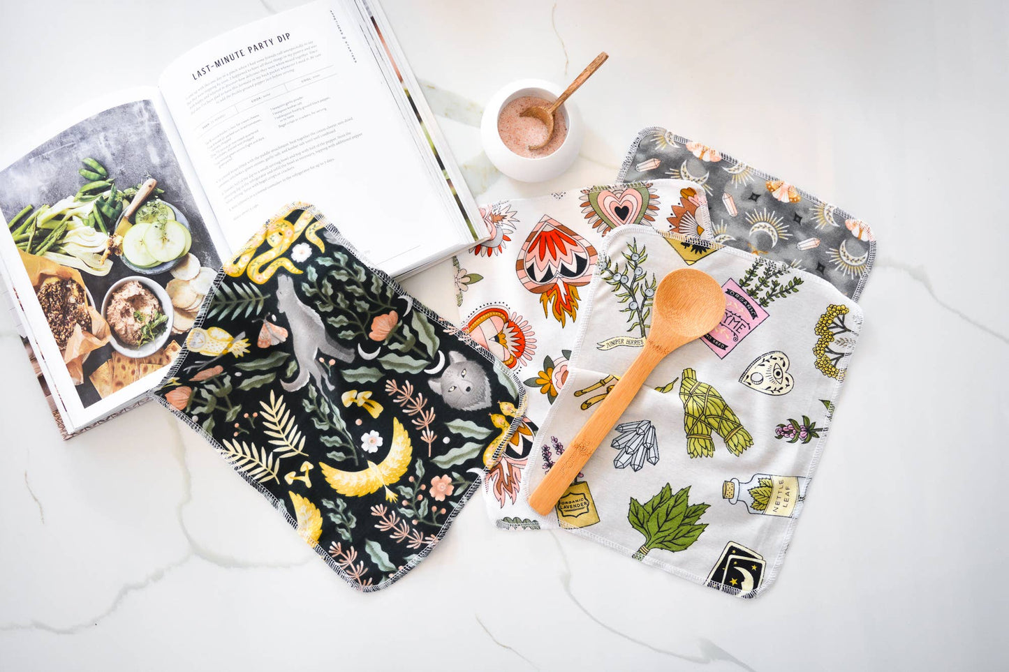 UNpaper® Towels: Prints, 12 count with craft tube, Marley's Monsters
