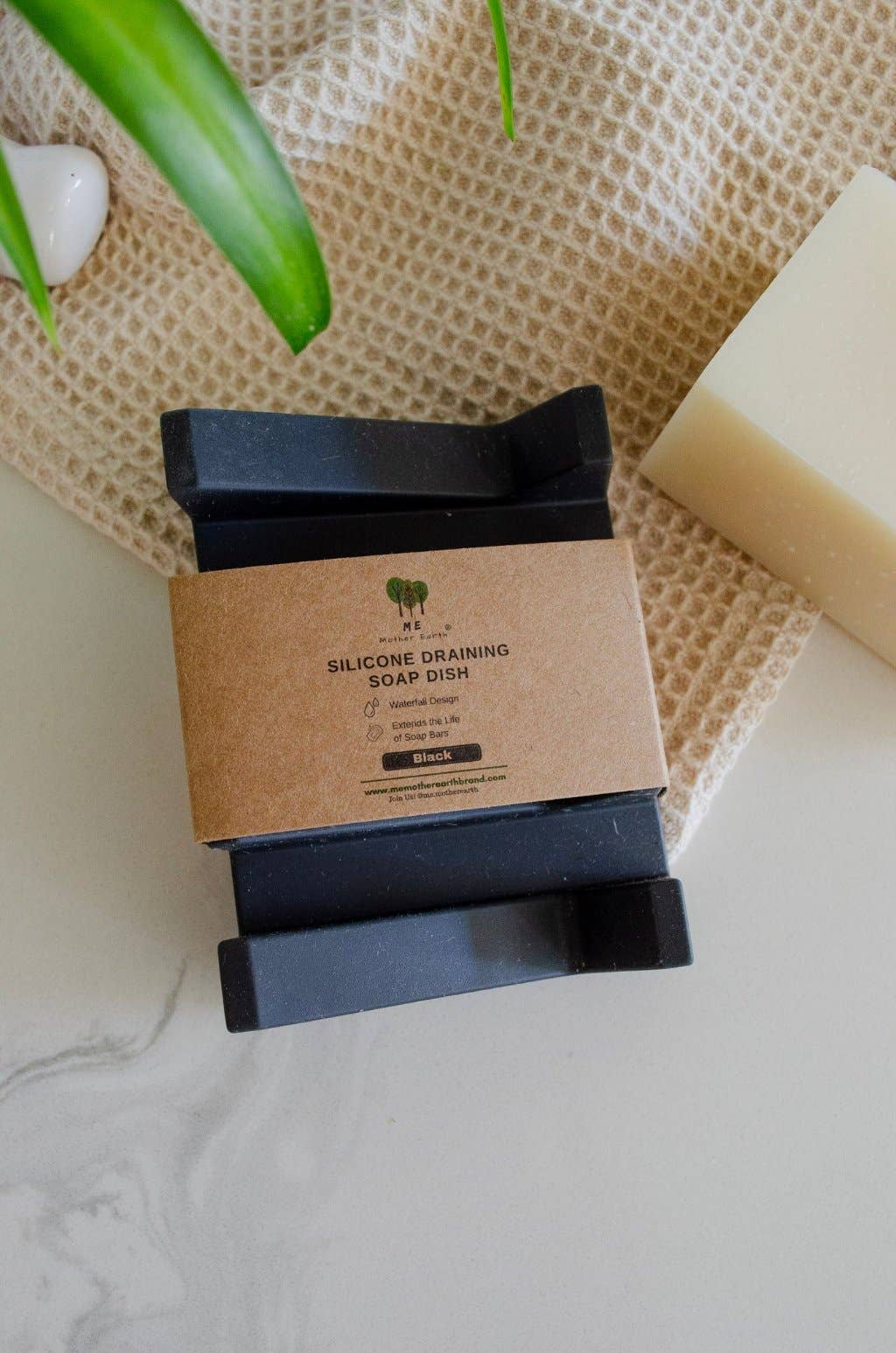 Silicone Draining Soap Dish | Me Mother Earth