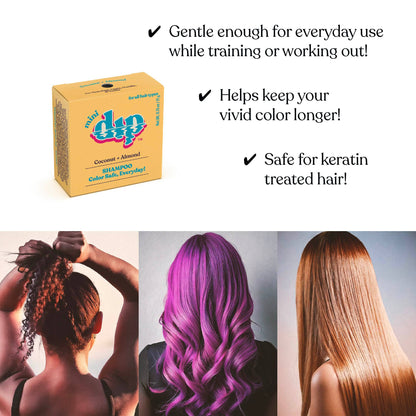 Mini Dip Color Safe Shampoo Bar for Every Day - Coconut & Almond
