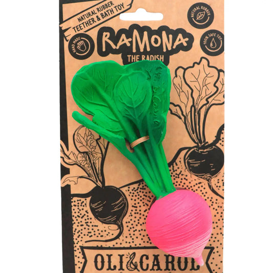 Oli & Carol, Ramona the Radish | Tiny Tulip Haus