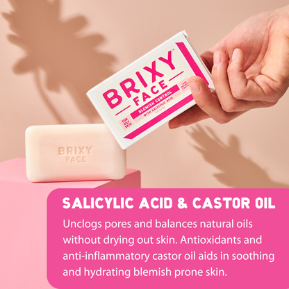 Gentle Blemish Control Facial Cleanser With Salicylic Acid | Brixy