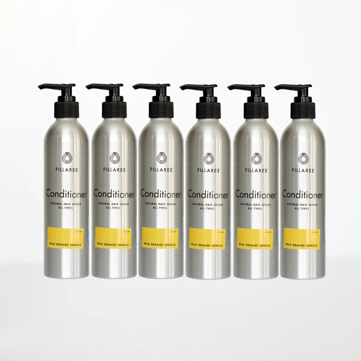 Prefilled Bottle, Wild Orange Vanilla Conditioner | Fillaree