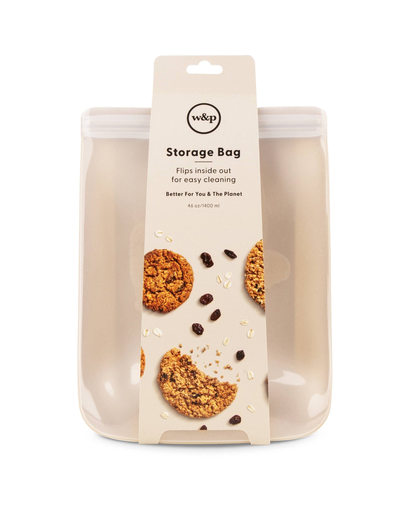 Reusable Silicone Bags - Flat Snack Bag | W&P