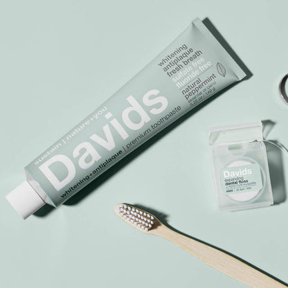 Davids premium toothpaste  /  peppermint (No NHA)