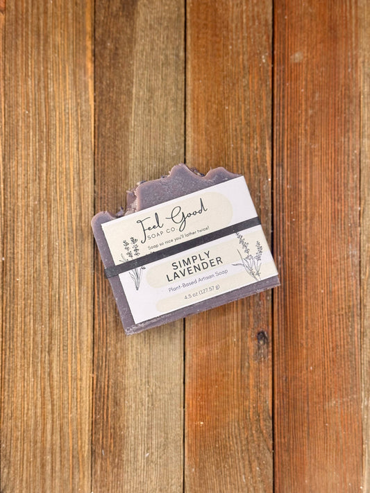 Simply Lavender Organic Coconut Milk & Shea Butter Soap