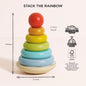 Le Toy Van Inc. Rainbow Stacking Tower | Tiny Tulip Haus