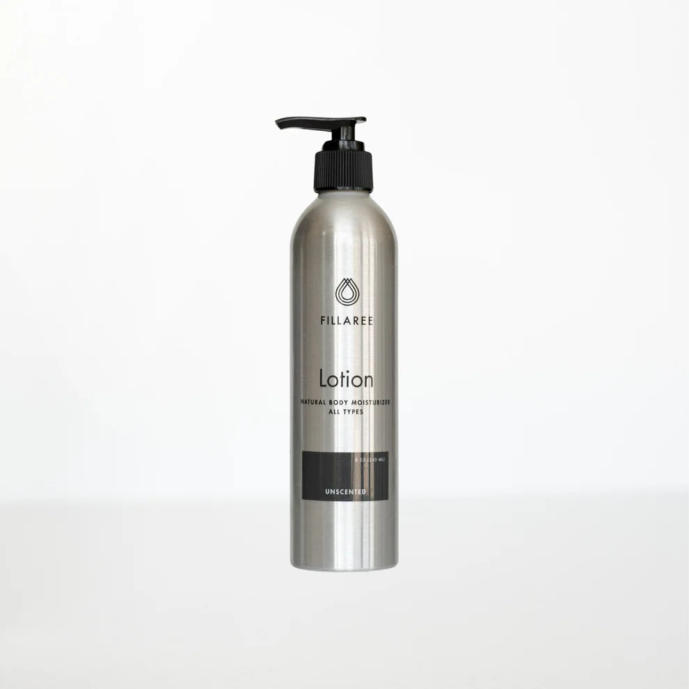 Prefilled Bottle, Vegan Lotion, Unscented | Fillaree