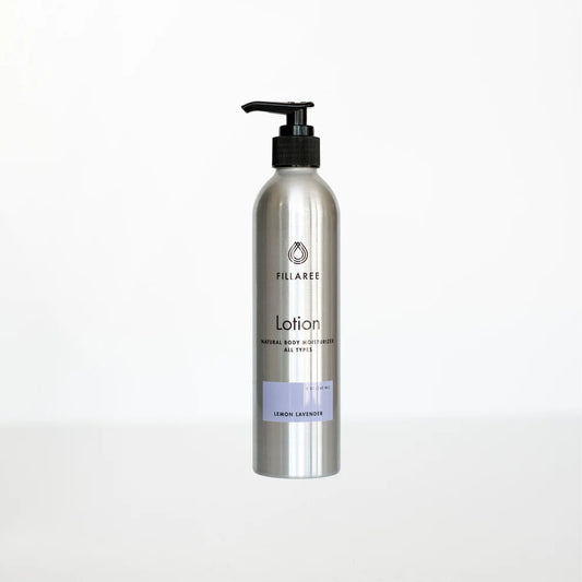 Prefilled Bottle, Vegan Lotion, Lemon Lavender | Fillaree
