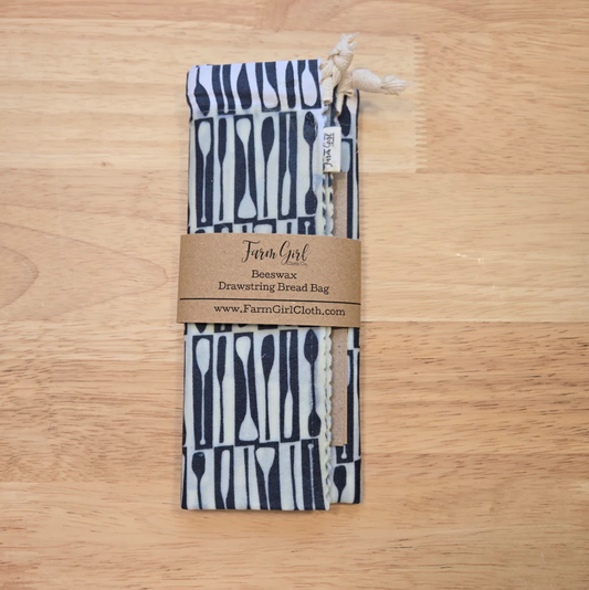 Farm Girl Cloth: Beeswax Bread Bag