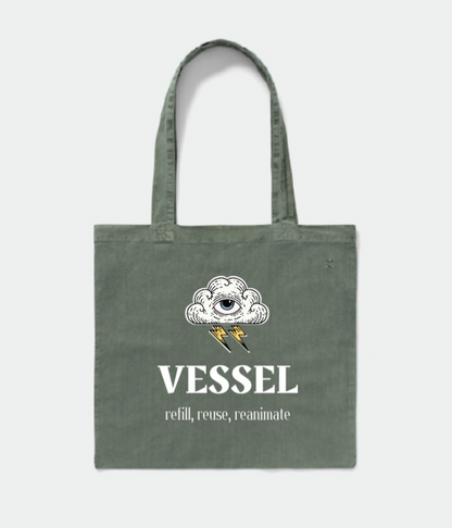 Cotton Vessel Branded Tote Bag